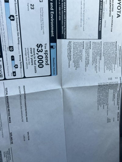 2024 Toyota Tacoma TRD Off Road