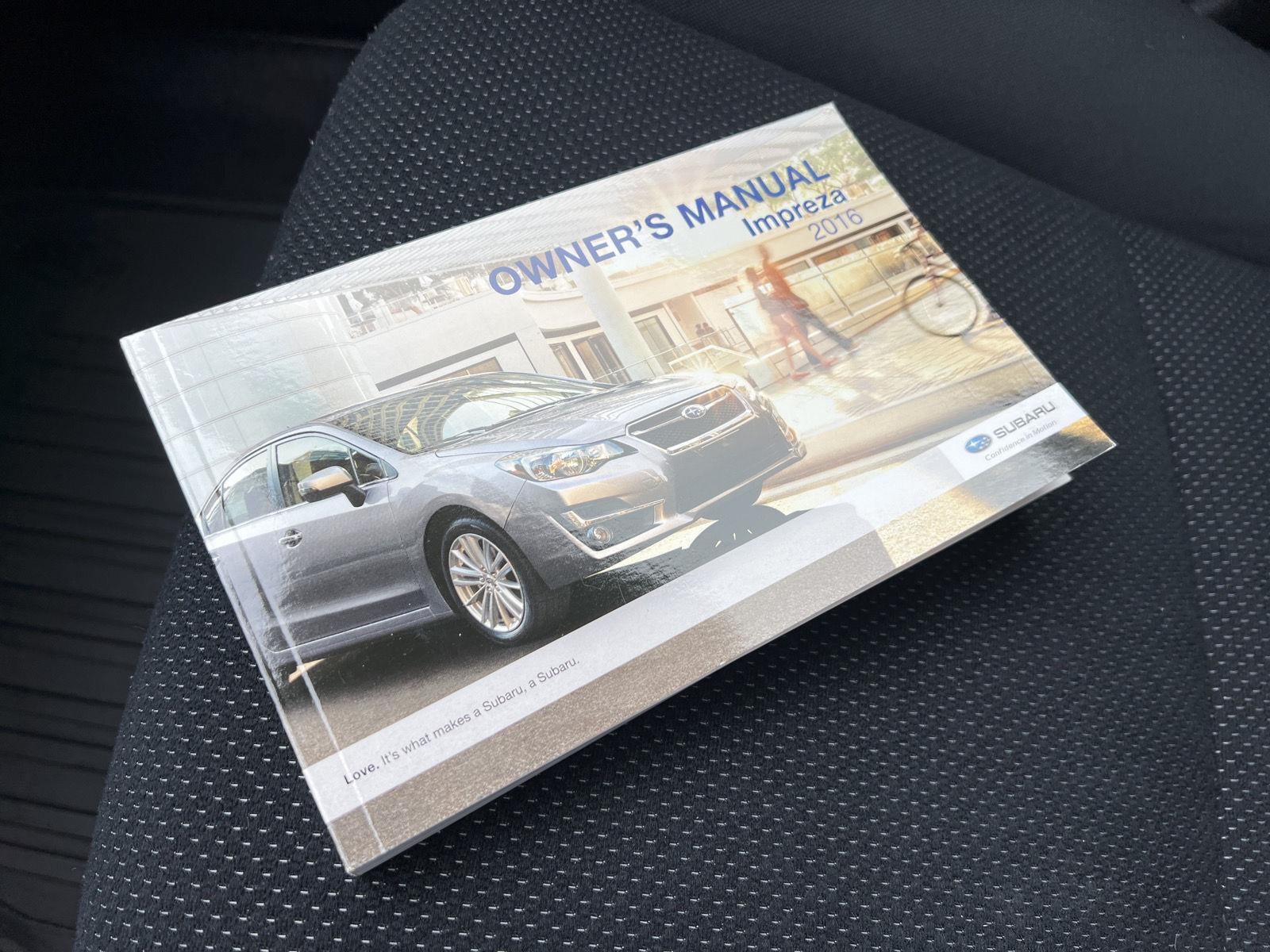 2016 Subaru Impreza Sedan Premium