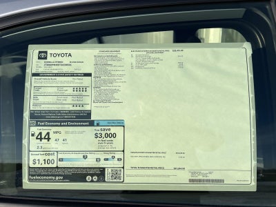 2026 Toyota Corolla Hybrid SE AWD