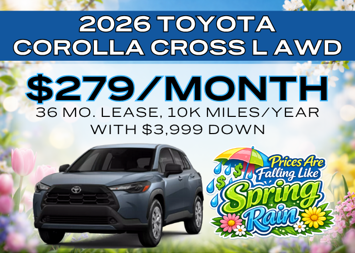 2026 Toyota Corolla Cross L AWD