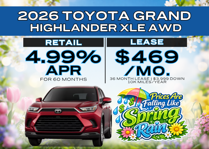 Toyota Grand Highlander XLE AWD