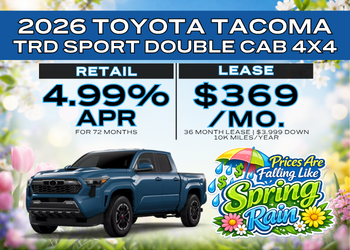 2026 Toyota Tacoma TRD Sport