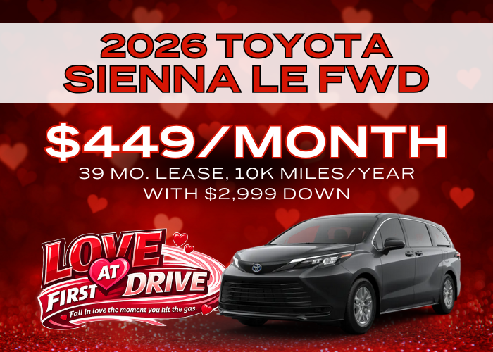 2026 TOYOTA SIENNA LE