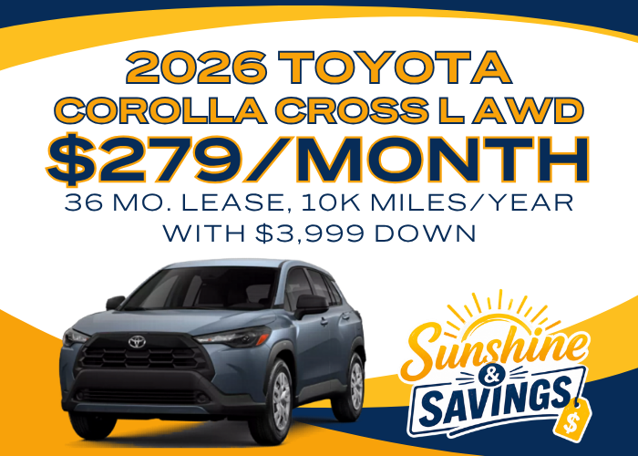2026 Toyota Corolla Cross L AWD