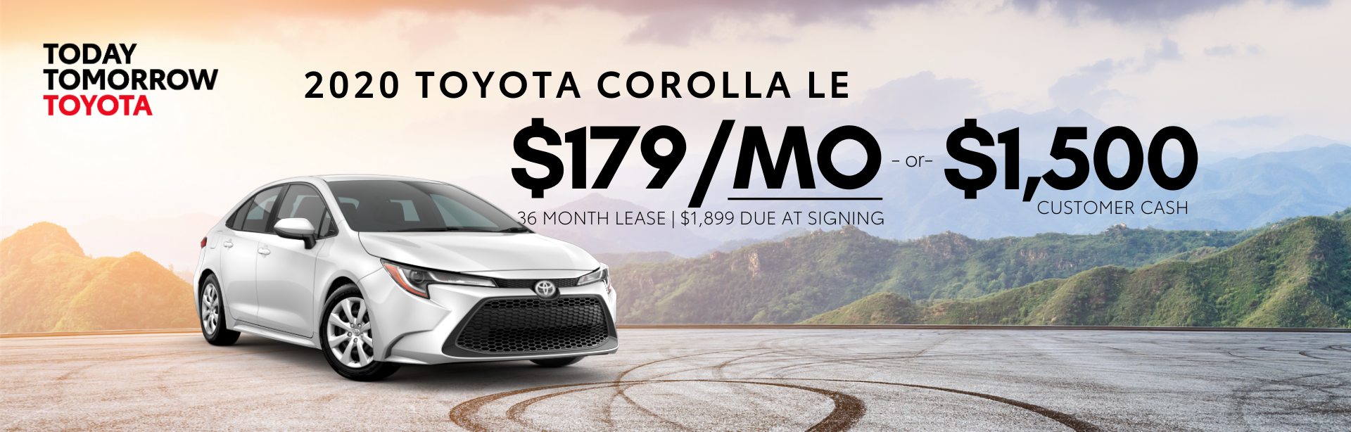 Corolla Incentives