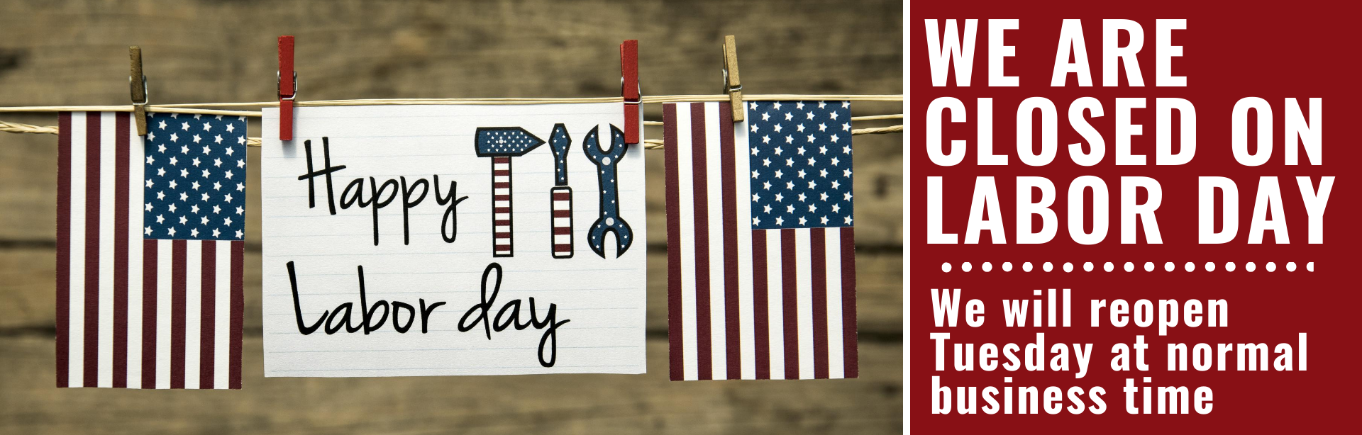 Closed Labor Day