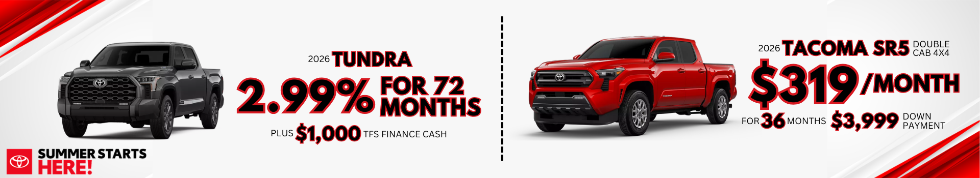 Toyota Lease Offers