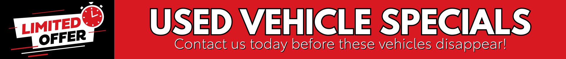 Used Vehicle Specials